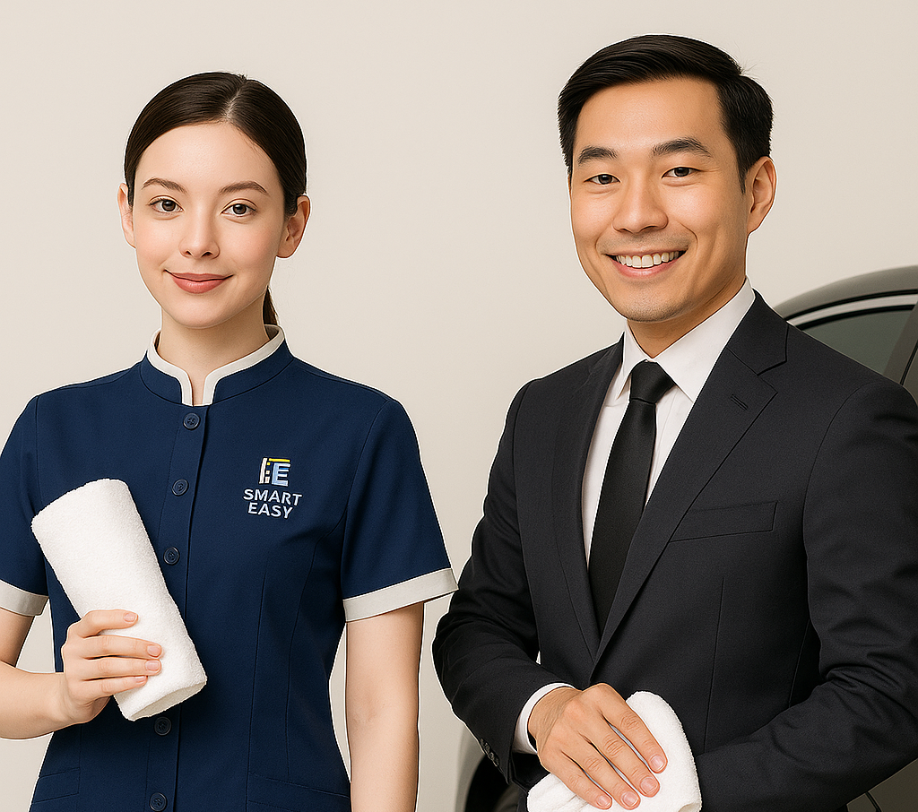 แม่บ้านและคนขับรถ Smart Easy